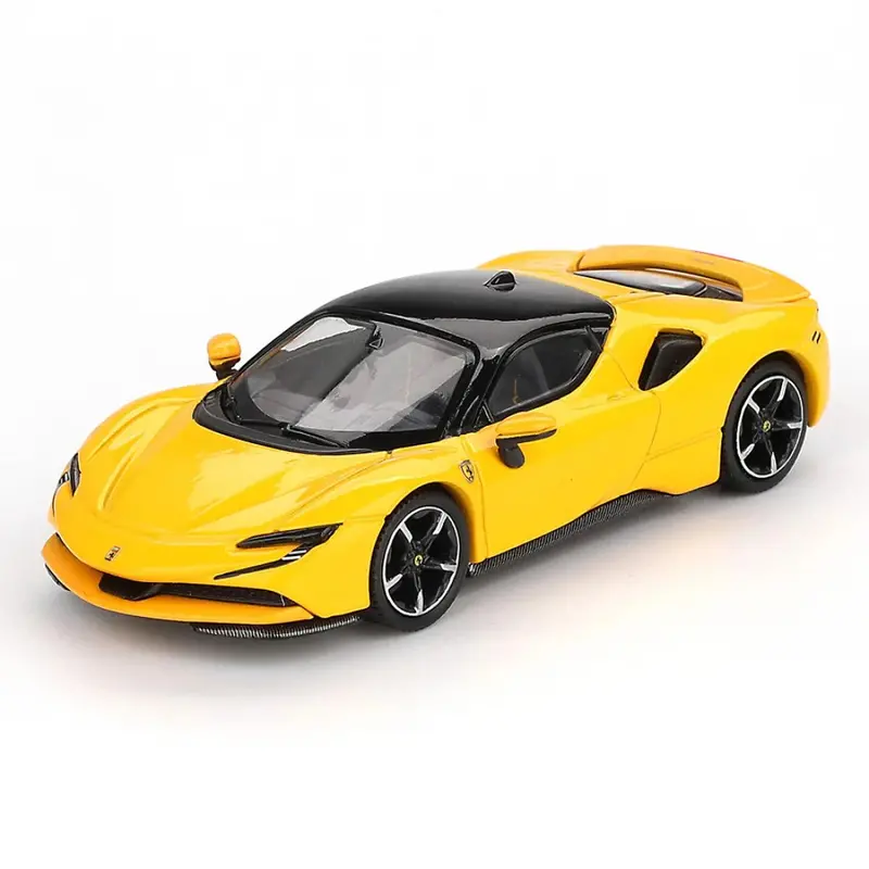 1:64 Ferrari Sf90 -- Giallo Modena (Yellow) -- Bbr Bbrfer64031 1
