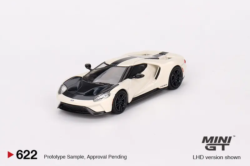 1:64 Ford Gt -- 1964 Prototype Heritage Edition -- Mini Gt Mgt00622 1