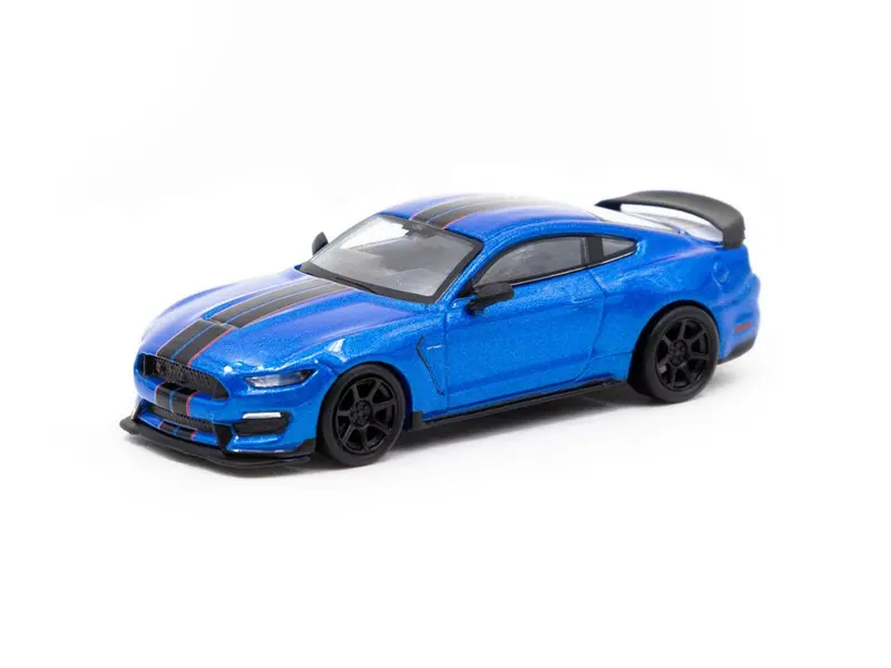 1:64 Ford Mustang Shelby Gt350r -- Blue Metallic -- Tarmac Works 1