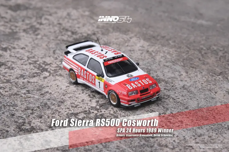 1:64 Ford Sierra Cosworth Rs500 -- #1 Spa 24 Hour 1989 Winner -- Inno64 1