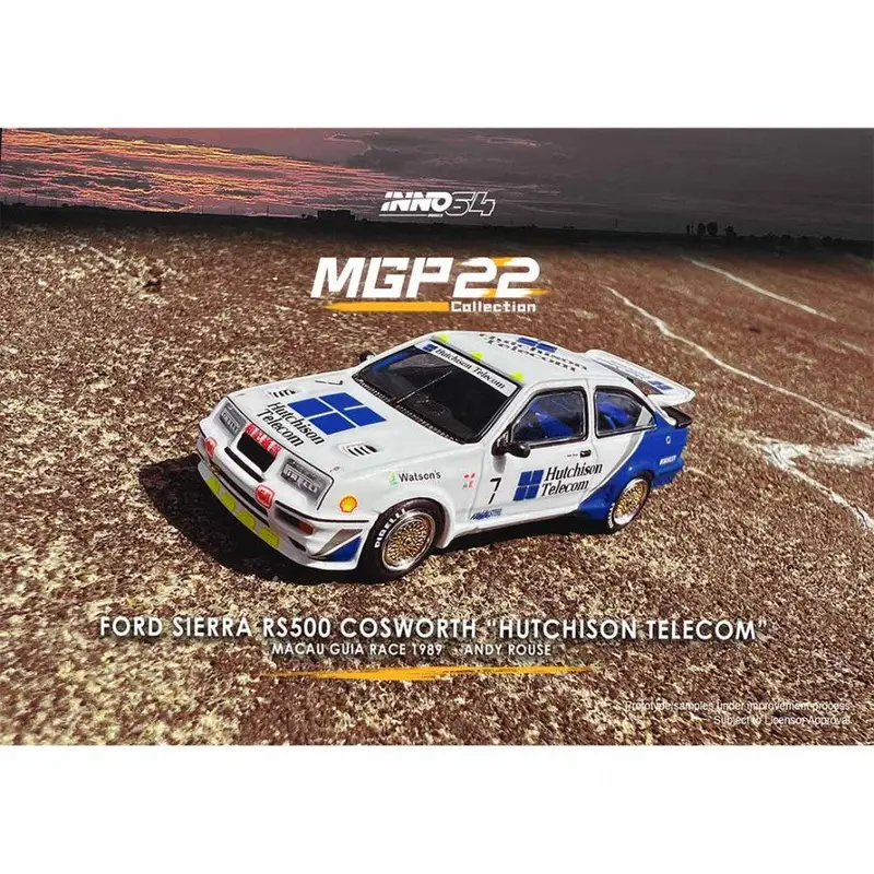 1:64 Ford Sierra Cosworth Rs500 -- #7 Macau Guia Race 1989 -- Inno64 1