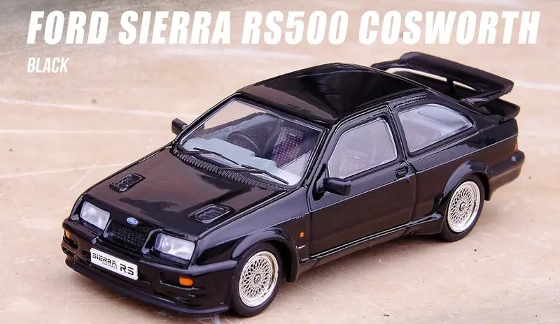 1:64 Ford Sierra Rs500 Cosworth -- Black -- Inno64 1