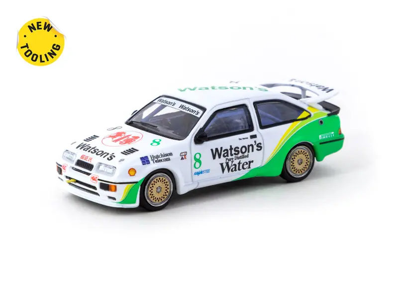 1:64 Ford Sierra Rs500 -- Macau Guia 1989 Winner Tim Harvey -- Tarmac Works 1