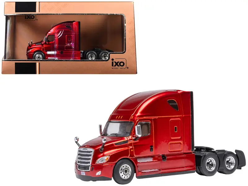1:64 Freightliner Cascadia 2018 -- Red Metallic -- Ixo Models Truck 1