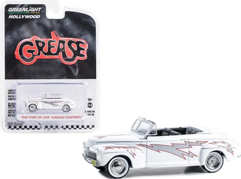 1:64 Grease -- 1948 Ford De Luxe "Greased Lightning" -- Greenlight 1