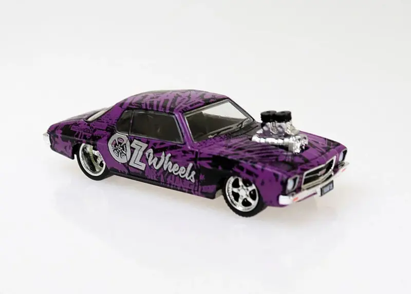 1:64 Hanful - Oz Wheels Wrap -- Holden Hq Monaro -- Oz Wheels Fsd 1