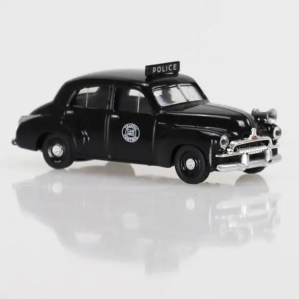 1:64 Holden Fj Sedan -- Police Car Black -- Dda Collectibles 1