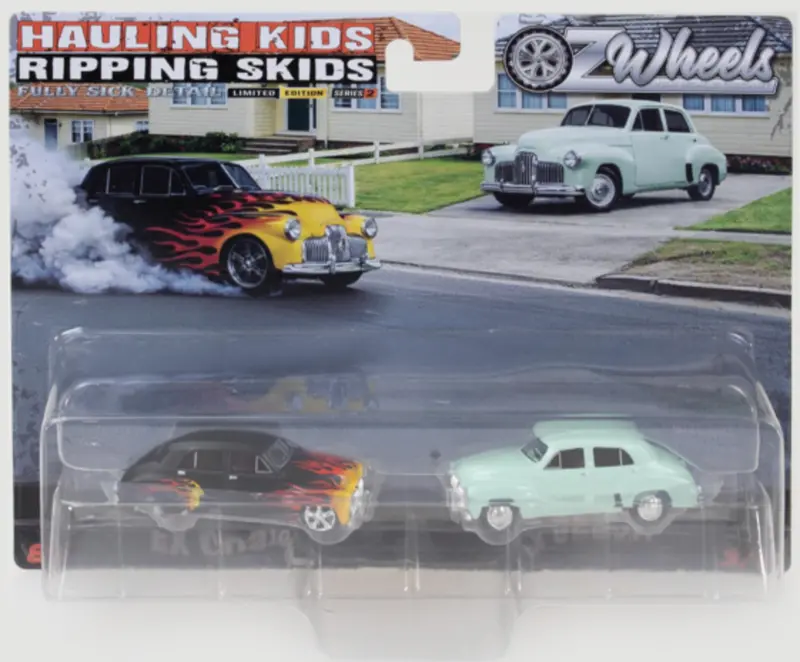1:64 Holden Fx Sedan -- Hauling Kids & Ripping Skids -- Oz Wheels Fsd 1