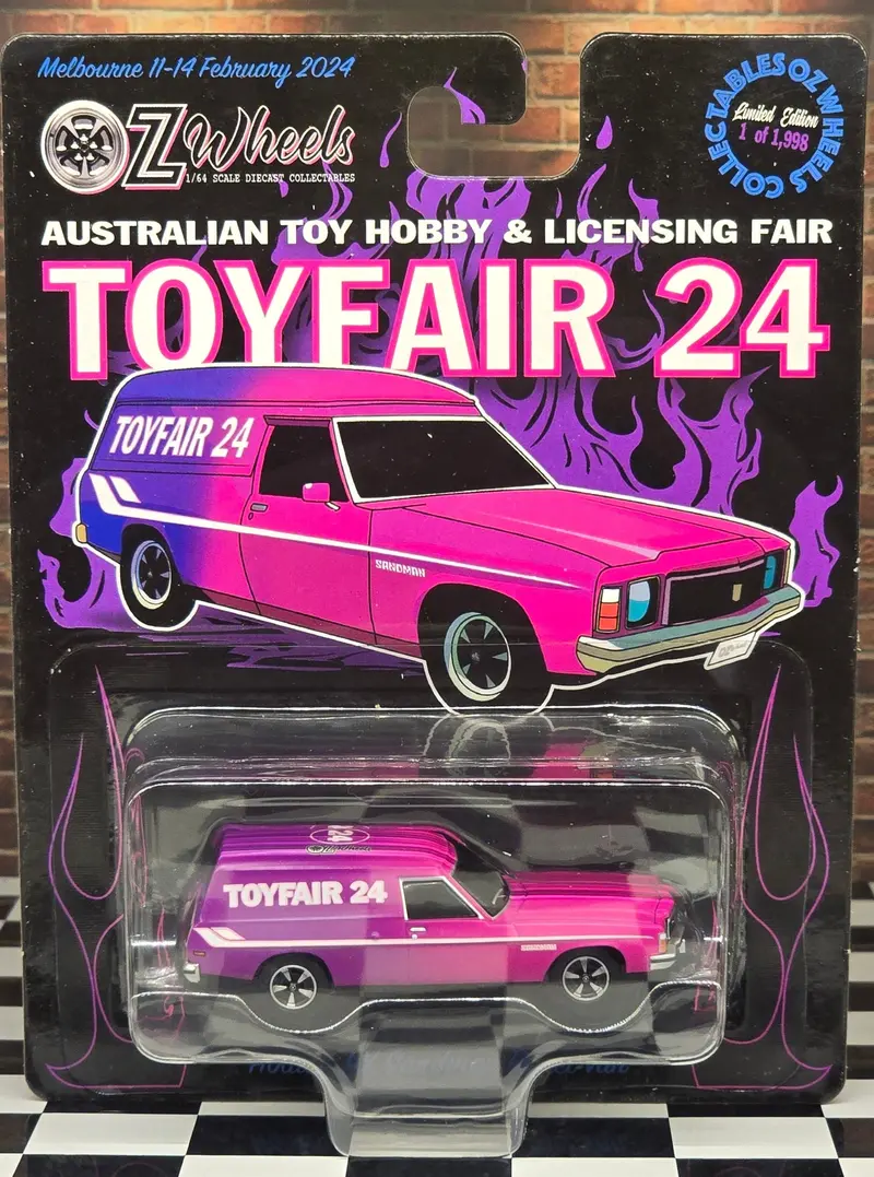 1:64 Holden Hx Sandman Panel Van -- 2024 Toy Fair Exclusive -- Oz Wheels 1