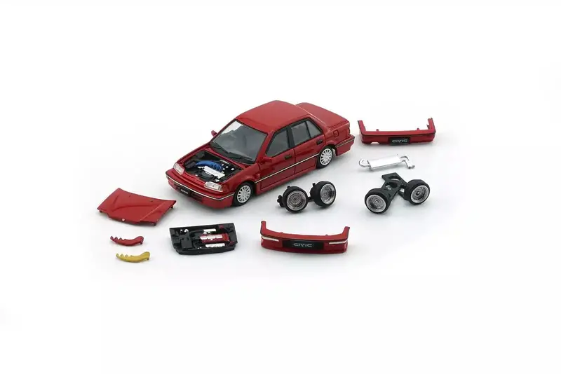 1:64 Honda Civic Ef2 1991 -- Red -- Bm Creations 1