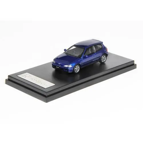 1:64 Honda Civic (Eg6) -- Blue -- Lcd Models 1