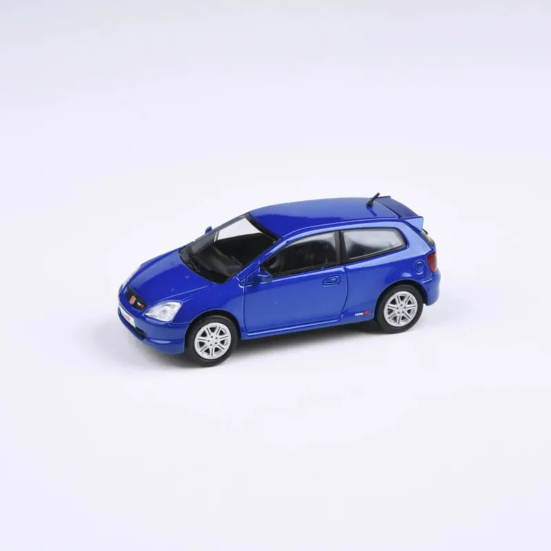 1:64 Honda Civic Type R Ep3 2001 -- Vivid Blue Pearl -- Para64 1