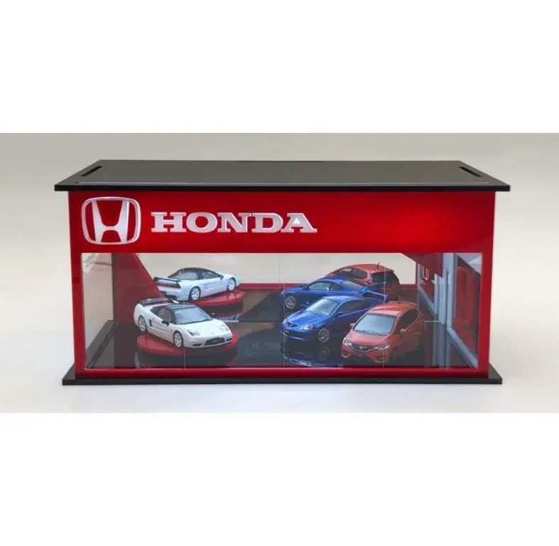 1:64 Honda Dealership Showroom Diorama Display With Leds -- G-Fans 710003 1