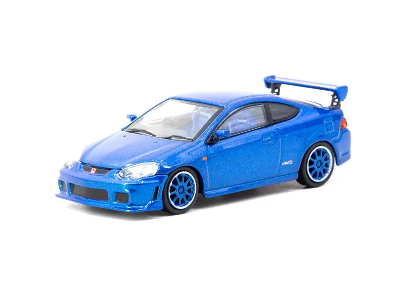 1:64 Honda Integra Type R Dc5 Custom -- Blue Metallic -- Tarmac Works 1