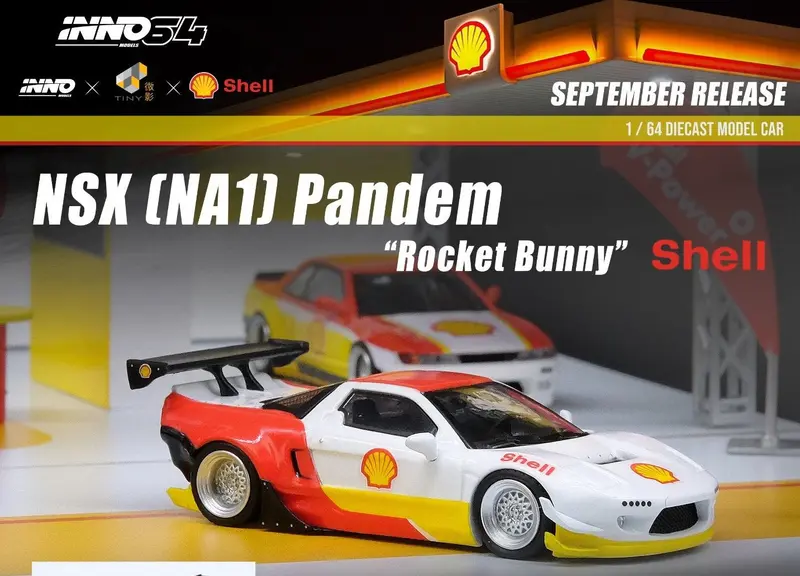 1:64 Honda Nsx (Na1) Pandem Rocket Bunny -- Shell -- Inno64 1