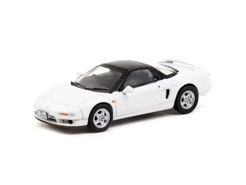 1:64 Honda Nsx (Na1) -- White -- Tarmac Works X J Collection 1