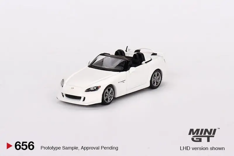 1:64 Honda S2000 (Ap2) Cr -- Grand Prix White -- Mini Gt 1
