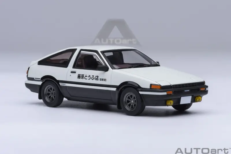 1:64 Initial D - Legend -- Toyota Sprinter Trueno (Ae86) -- Autoart 20031 1