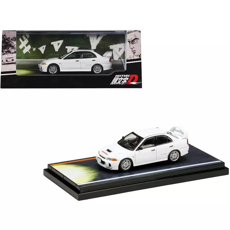 1:64 Initial D - Seiji Iwaki -- Mitsubishi Lancer Rs Evolution 4 -- Hobby Japan 1