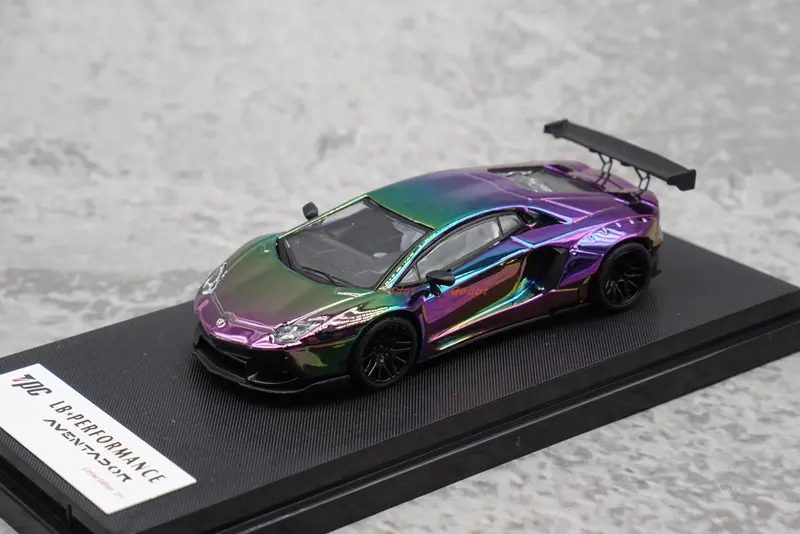 1:64 Lamborghini Aventador Liberty Walk -- Purple Chameleon -- Jec Models 1