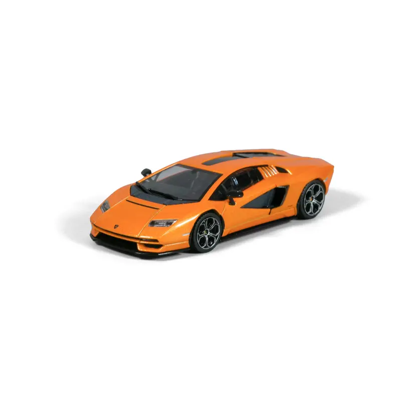1:64 Lamborghini Countach Lpi 800-4 -- Orange -- Hung Hing Collectibles 1