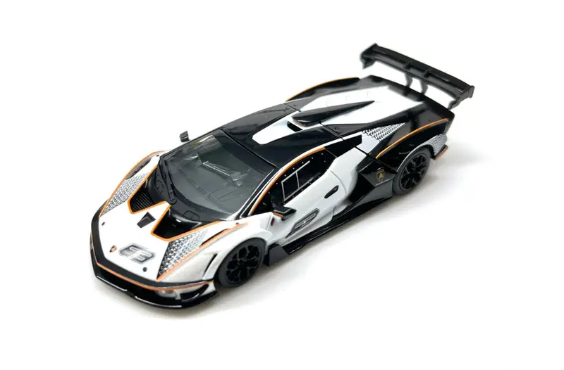 1:64 Lamborghini Essenza Scv12 -- White -- Hung Hing Collectibles 1