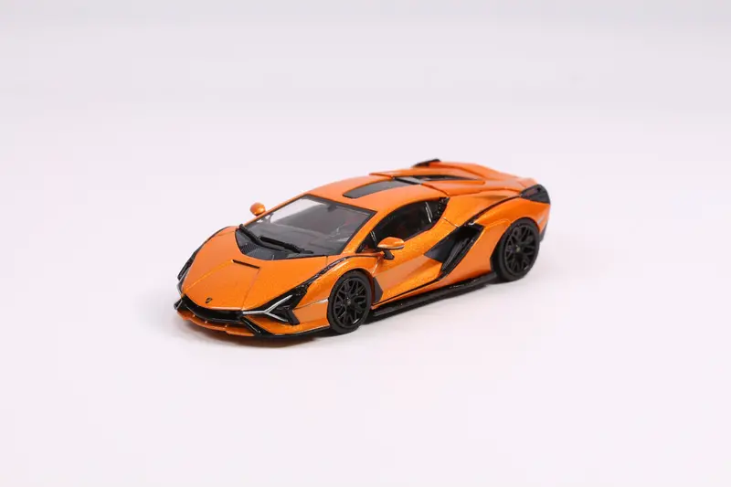 1:64 Lamborghini Sian Fkp 37 -- Orange -- Hung Hing Collectibles 1