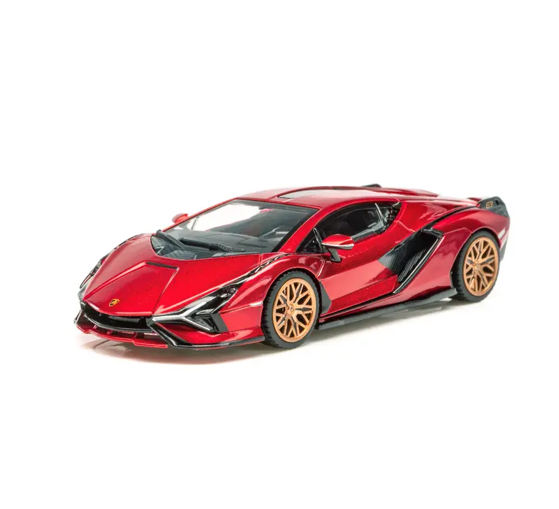 1:64 Lamborghini Sian Fkp 37 -- Red -- Hung Hing Collectibles 1