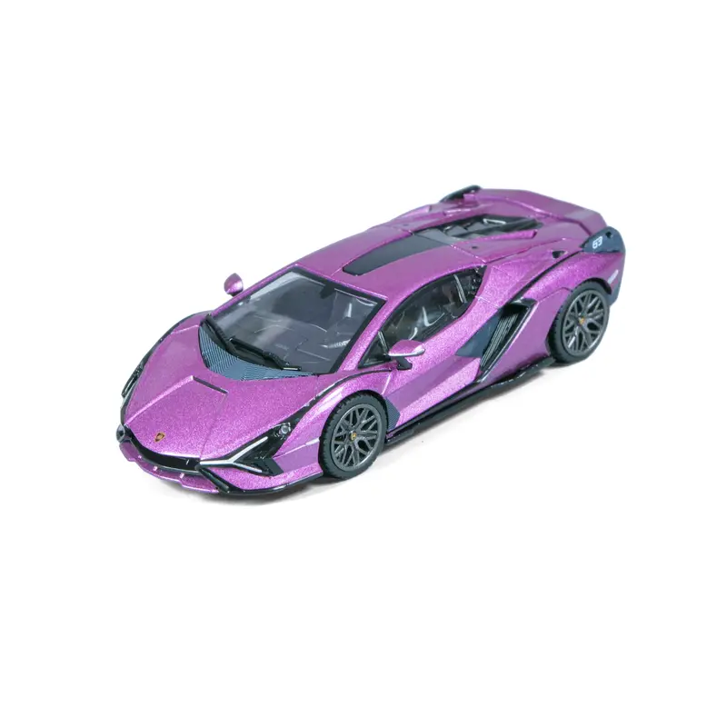 1:64 Lamborghini Sian Fkp 37 -- Viola 30Th (Purple) -- Hung Hing Collectibles 1