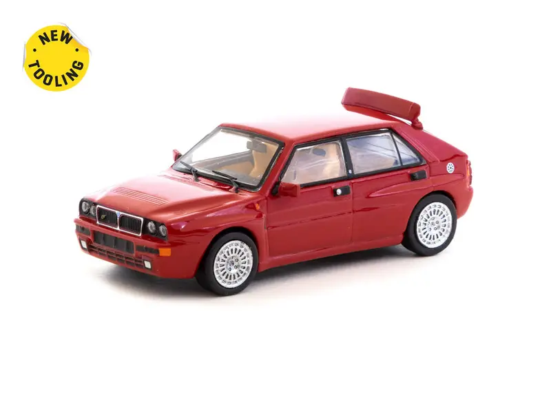 1:64 Lancia Delta Hf Integrale -- Red -- Tarmac Works 1