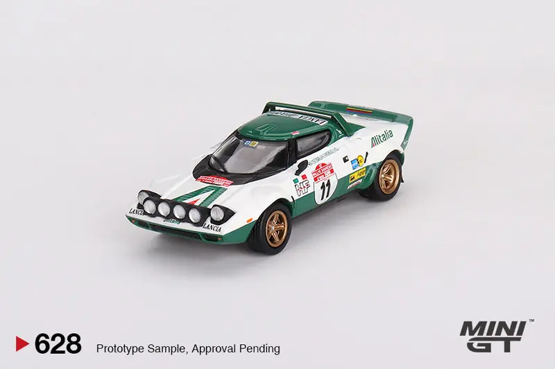 1:64 Lancia Stratos Hf -- #11 1975 Rally Sanremo Winner -- Mini Gt 1