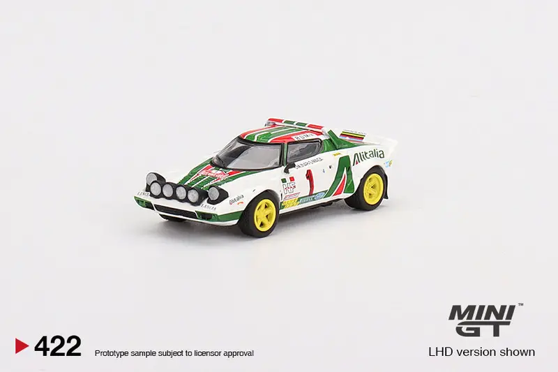 1:64 Lancia Stratos Hf -- 1977 Rally Montecarlo Winner #1 -- Mini Gt 1