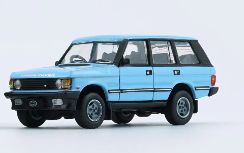 1:64 Land Rover 1992 Range Rover Classic Lse -- Tuscan Blue -- Bm Creations 1
