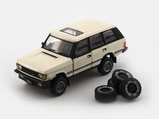 1:64 Land Rover 1992 Range Rover Classic Lse -- White -- Bm Creations 1