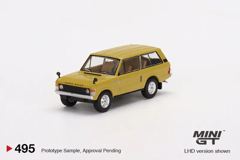 1:64 Land Rover Range Rover 1971 -- Bahama Gold -- Mini Gt 1