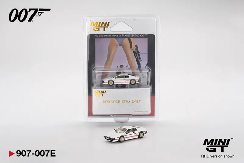 1:64 Lotus Esprit (White) "For Your Eyes Only" -- James Bond -- Mini Gt Mgt00907 1