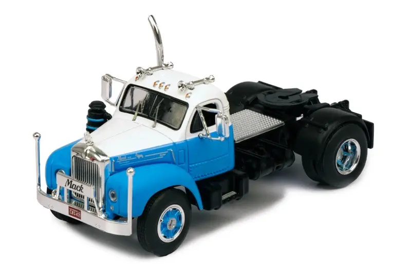 1:64 Mack B 61 1953 -- Blue / White -- Ixo Models Truck 1