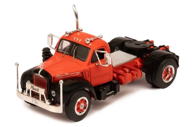 1:64 Mack B 61 1953 -- Red / Black -- Ixo Models Truck 1