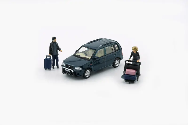 1:64 Mazda Demio Metro (Mazda 121) 1994 -- Green -- Bm Creations 1