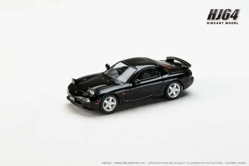 1:64 Mazda Efini Rx-7 (Fd3s) Type Rs -- Brilliant Black -- Hobby Japan 1