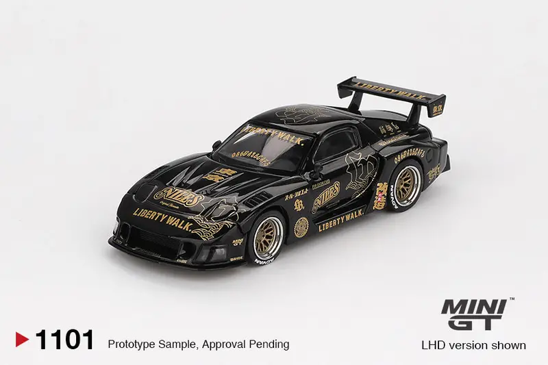 1:64 Mazda Rx-7 Lb-Super Silhouette -- Fd-Niles -- Mini Gt Mgt01101 1