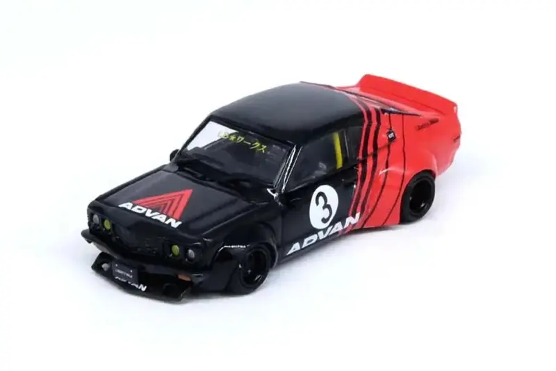1:64 Mazda Rx3 Savanna Lbwk -- Advan -- Inno64 1
