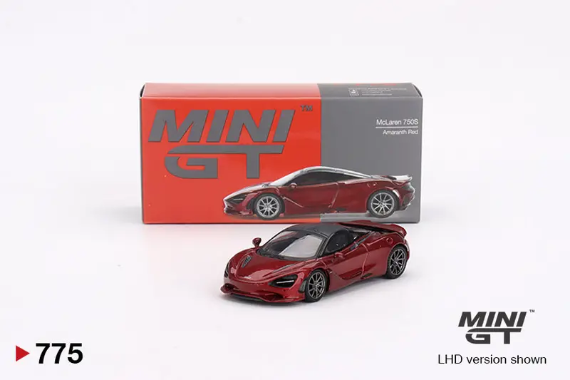 1:64 Mclaren 750S -- Amaranth Red -- Mini Gt Mgt00775 1