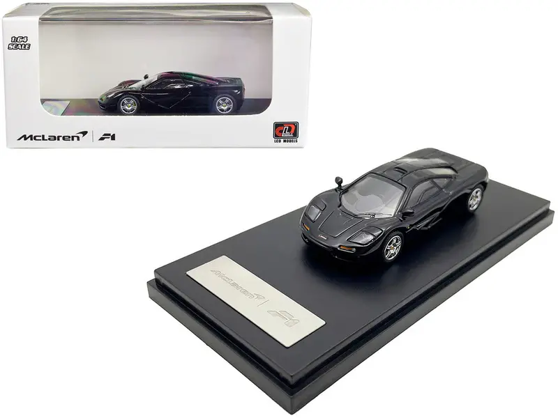 1:64 Mclaren F1 -- Black -- Lcd Models 1