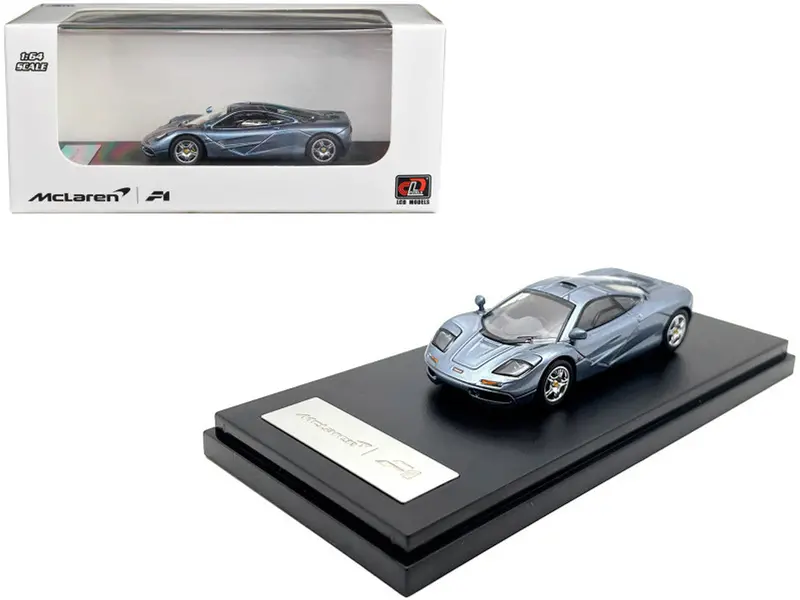 1:64 Mclaren F1 -- Glacier Blue -- Lcd Models 1