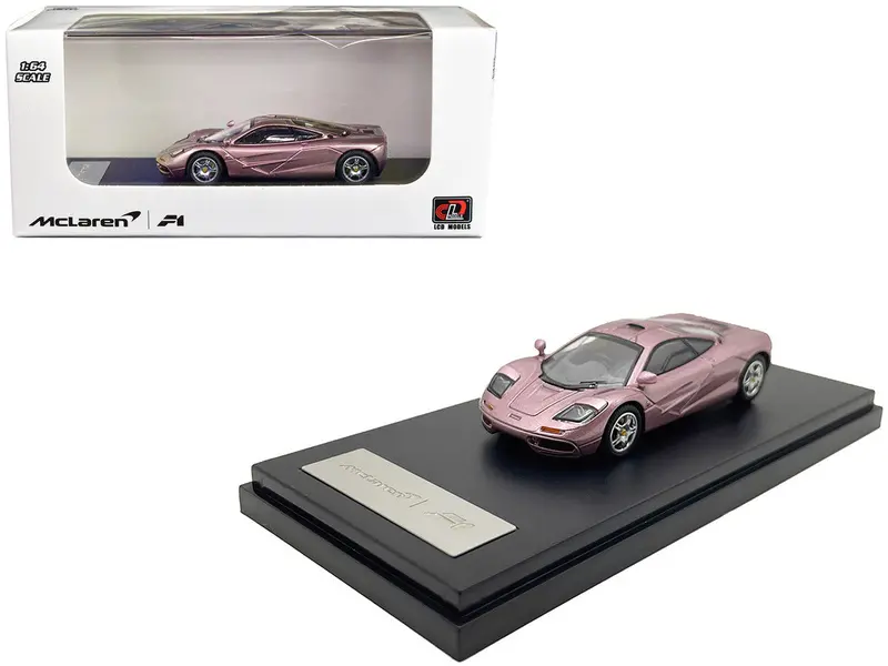 1:64 Mclaren F1 -- Light Purple -- Lcd Models 1