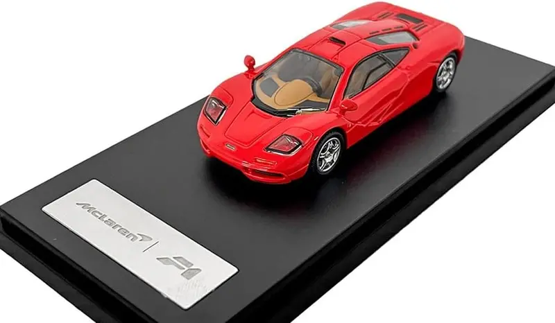 1:64 Mclaren F1 -- Red -- Lcd Models 1