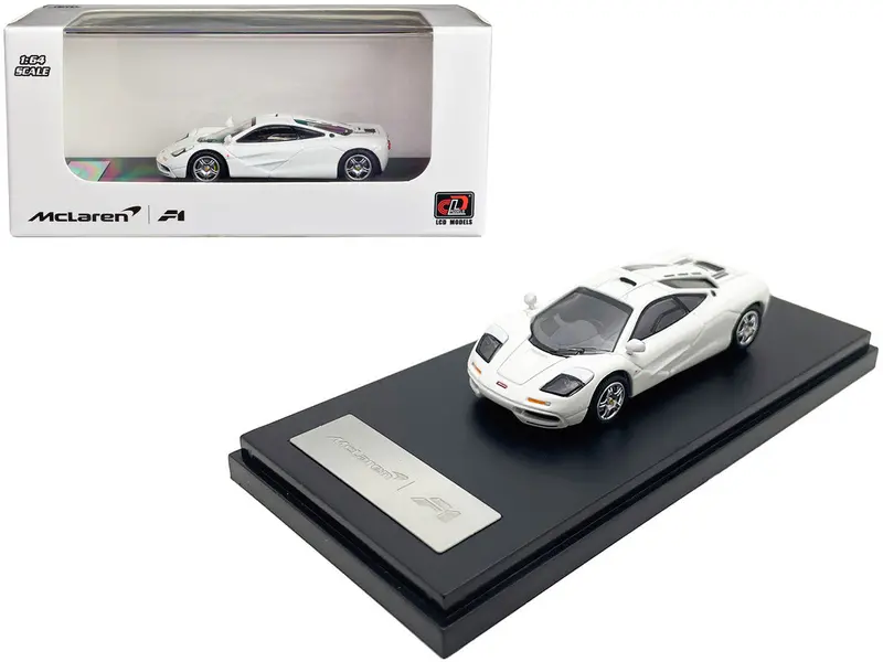 1:64 Mclaren F1 -- White -- Lcd Models 1