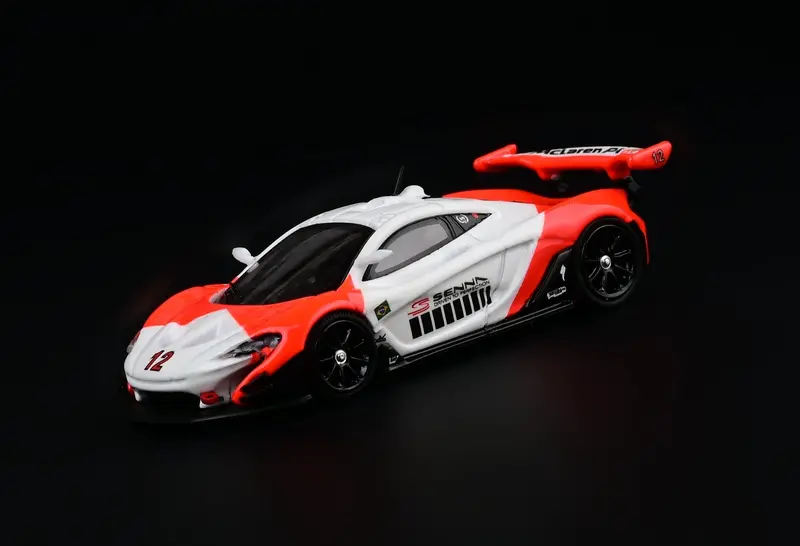 1:64 Mclaren P1 Gtr -- Senna Tribute Livery -- Cm-Model 1