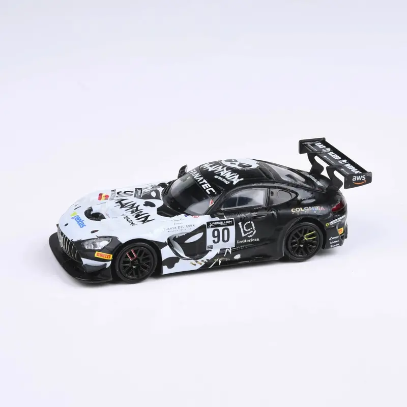 1:64 Mercedes-Amg Gt3 Evo -- 2022 24H Spa Madpanda Motorsport #90 -- Para64 1